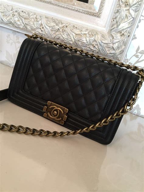 chanel le boy bag gold chain replica on amazon|chanel boys bag dupe.